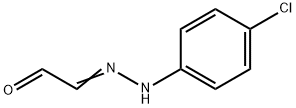 GLYOXAL 4-CHLOROPHENYLHYDRAZONE 结构式