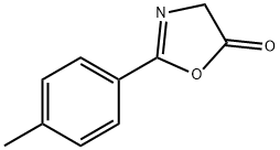 5(4H)-Oxazolone, 2-(4-methylphenyl)- 结构式
