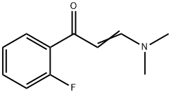 (2E)-3-(二甲氨基)-1-(2-氟苯基)丙-2-烯-1-酮 结构式