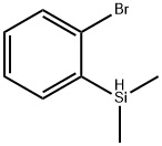1-溴-2-(二甲基甲硅烷基)苯 结构式