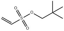 Ethenesulfonic acid, 2,2-dimethylpropyl ester 结构式