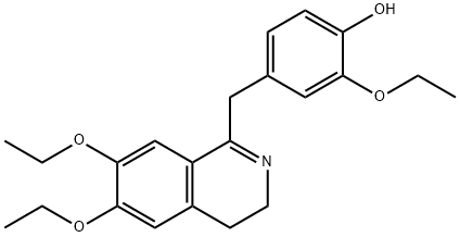 盐酸屈他维林杂质E(盐酸盐形式) 结构式