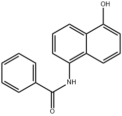 Benzamide, N-(5-hydroxy-1-naphthalenyl)- 结构式