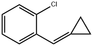 1-氯-2-(环亚丙基甲基)苯 结构式