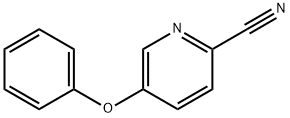 5-phenoxypyridine-2-carbonitrile 结构式