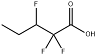 2,2,3-三氟戊酸 结构式