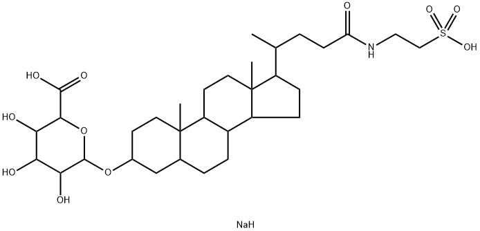 Taurolithocholic Acid 3-O-Glucuronide Sulfate Disodium Salt 结构式