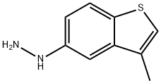 Hydrazine, (3-methylbenzo[b]thien-5-yl)- 结构式