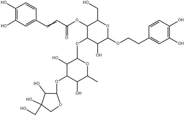 杨梅常山苷 结构式