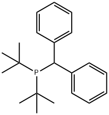 benzhydryl(ditert-butyl)phosphane 结构式