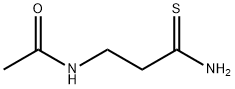 N-(3-氨基-3-硫代丙基)乙酰胺 结构式