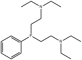 bis(2-diethylaminoethyl)phenylphosphine 结构式