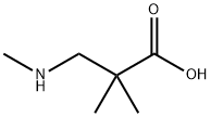 2,2-二甲基-3-(甲氨基)丙酸 结构式