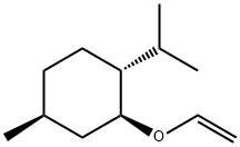 Cyclohexane, 2-(ethenyloxy)-4-methyl-1-(1-methylethyl)-, (1R,2S,4S)- 结构式