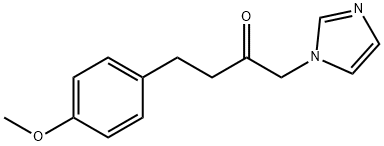 1-(1H-咪唑-1-基)-4-(4-甲氧基苯基)丁-2-酮 结构式