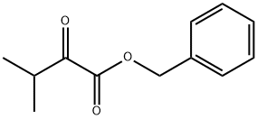 3-甲基-2-氧代丁酸苄酯 结构式