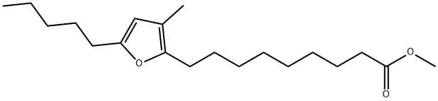 2-Furannonanoic acid, 3-methyl-5-pentyl-, methyl ester 结构式