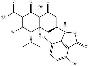 金霉素杂质2 结构式