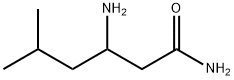 3-氨基-5-甲基己酰胺 结构式