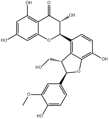 异水飞蓟亭 结构式