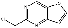 2-(氯甲基)噻吩并[3,2-D]嘧啶 结构式