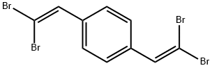 Benzene, 1,4-bis(2,2-dibromoethenyl)- 结构式