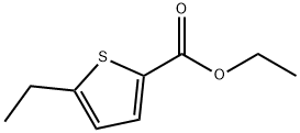 2-Thiophenecarboxylic acid, 5-ethyl-, ethyl ester 结构式
