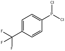 dichloro-[4-(trifluoromethyl)phenyl]phosphine 结构式