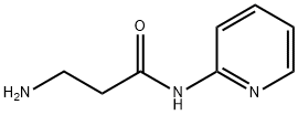 Propanamide, 3-amino-N-2-pyridinyl- 结构式