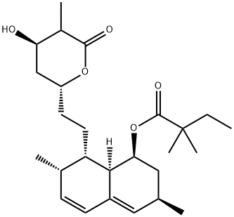 2-Methyl SiMvastatin (Mixture Of DiasteroisoMers) 结构式