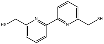 [2,2'-Bipyridine]-6,6'-dimethanethiol 结构式