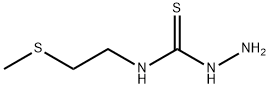 3-氨基-1-[2-(甲基硫烷基)乙基]硫脲 结构式