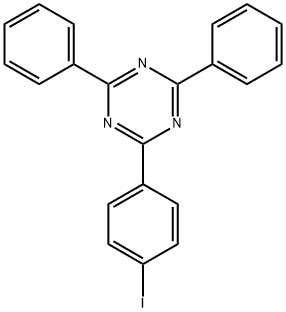 1,3,5-Triazine, 2-(4-iodophenyl)-4,6-diphenyl- 结构式