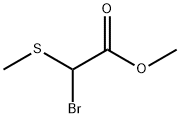 methyl 2-bromo-2-(methylsulfanyl)acetate 结构式