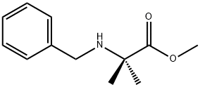 2-(苄基氨基)-2-甲基丙酸甲酯 结构式