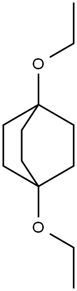 Bicyclo[2.2.2]octane, 1,4-diethoxy- 结构式