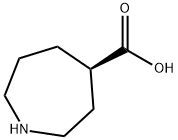 (4R)-Hexahydro-1H-azepine-4-carboxylic acid 结构式