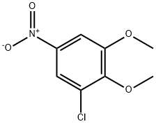 Benzene, 1-chloro-2,3-dimethoxy-5-nitro- 结构式