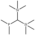 (Bis(trimethylsilyl)methyl)dimethylphosphine 结构式