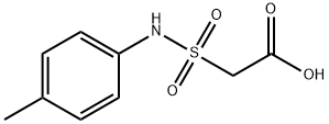 2-(N-(对甲苯基)氨磺酰基)乙酸 结构式