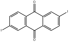 2,6-二碘蒽-9,10-二酮 结构式