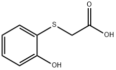 2-[(2-羟基苯基)硫烷基]乙酸 结构式