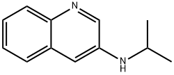 N-(丙-2-基)喹啉-3-胺 结构式