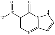 Pyrazolo[1,5-a]pyrimidin-7(1H)-one, 6-nitro- 结构式