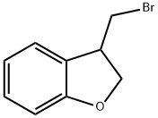 3-(溴甲基)-2,3-二氢苯并呋喃 结构式