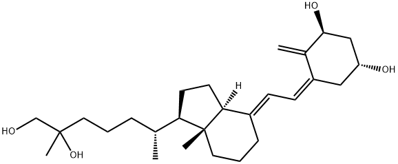1α,25,26-TrihydroxyvitaMin D3 结构式