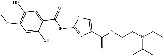 阿考替胺标准品017 结构式