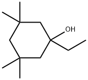 1-乙基-3,3,5,5-四甲基环己烷-1-醇 结构式