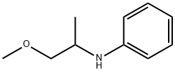Benzenamine, N-(2-methoxy-1-methylethyl)- 结构式
