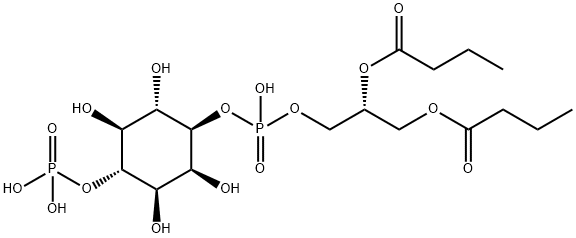 磷脂酰肌醇4 - 磷酸酯 结构式